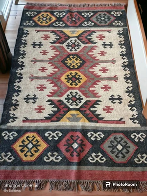 wool Jute Rug