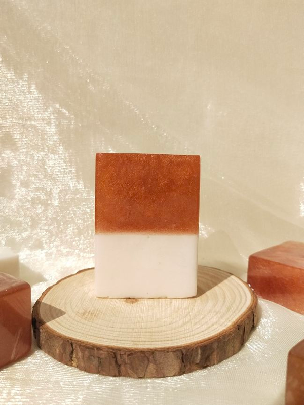 Peach And Milk Handmade Soap